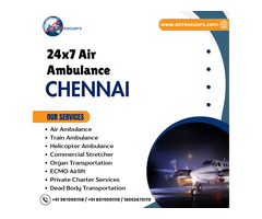Critical Care Air Ambulance for Chennai  Patients