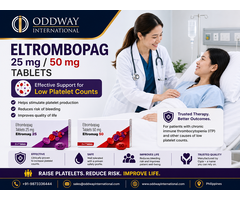 Buy Eltrombopag in Ireland with Comprehensive Support - Oddway