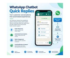 WhatsApp Chatbot Quick Replies for Automated Customer Support