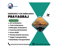 Patient Transfer Air Ambulance in Prayagraj