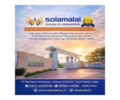 Step Into a Diverse Engineering Academic Environment at Solamalai College