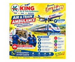 King Hi Tech Train Ambulance in Kolkata- ICU Facilities for Bedridden patients