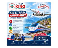 King Train Ambulance Services in Kolkata- budget friendly solutions