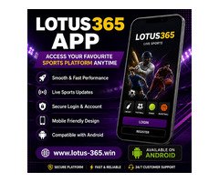 Lotus365 App – Access Your Favourite Sports Platform Anytime