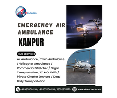 Emergency Air Ambulance in Kanpur