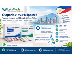 Olaparib Price Philippines | Olaparib 100 mg/150 mg Tablet Availability in Bacolod