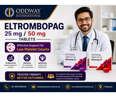 Find Eltrombopag 50 Mg Price for Egypt Bulk Importers - Oddway
