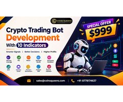 Build a Smarter Trading System with Crypto Trading Bot Development With 10 Indicators