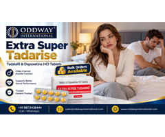 Buy Super Tadarise Tablets for UK Hospitals - Oddway