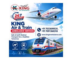 King Train Ambulance from Nagpur- authentic, well-coordinated and safe
