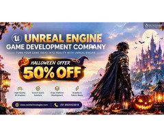 Start Your Unreal Engine Game Project This Halloween – Get 50% OFF