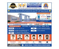 Build an Academic Path in Engineering at Solamalai College, Madurai