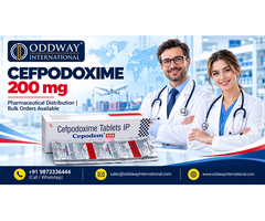 Cefpodoxime Proxetil Tablets 200 Mg for UAE Buyers - Oddway