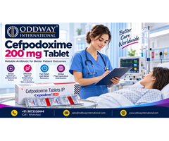 Cefpodoxime Proxetil Tablets 200 Mg for UAE Buyers - Oddway