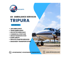 Ventilator Patient Transport by Air from Tripura