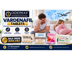 Vardenafil Brand Name Supply for USA - Oddway