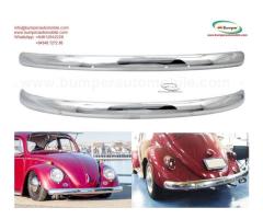 Bumpers VW Beetle blade style (1955-1972) by stainless steel - Image 1/4