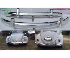 Volkswagen Beetle Euro style bumper (1955-1972) by stainless steel