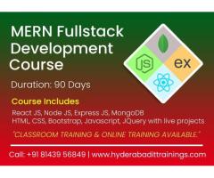 MERN Stack Development Training in Hyderabad