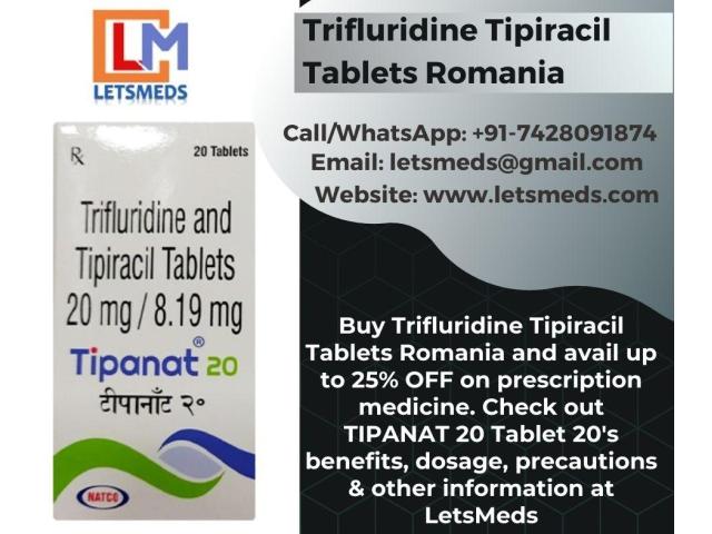 Indian Trifluridine Tipiracil Tablets Cost Philippines, USA, UAE - 1/1