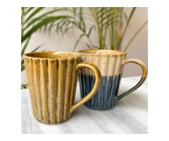 Scalloped Dual Colour Mugs - Image 2/2