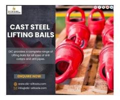 Cast steel lifting bails
