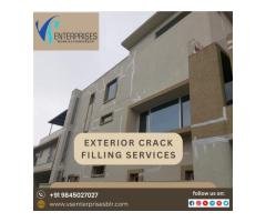 Exterior Crack Filling Services in Bangalore