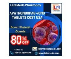 Buy Avatrombopag 40mg Tablets Online Cost Philippines, USA, Thailand