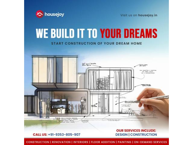 Housejoy | Construction Company in Bangalore | Interior Design and Home Maintenance
