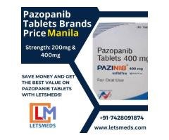 Purchase Generic Pazopanib Tablets Lowest Price Davao City Philippines
