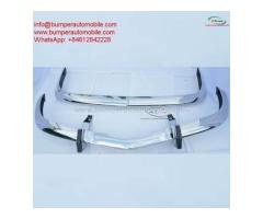 BMW 2000 CS bumpers (1965-1969) by stainless steel