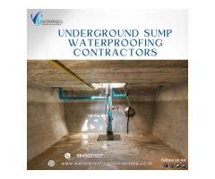 Underground Sump waterproofing contractors in Bangalore