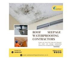 Roof Seepage Waterproofing Contractors in Bangalore
