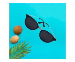 UV Protected Round Sunglasses classic Sunglasses for Men & Women Lightweight