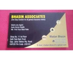 Bhasin Associates  in hapur