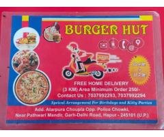 Burger hut in hapur