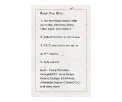 Rooms for girls ( Hostel ) Room for rent
