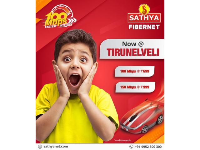 Internet Connection in Tirunelveli | SATHYA FiberNet