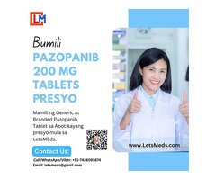 Affordable Pazopanib 200 mg price in the Philippines