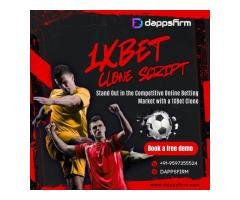 Reinvent your gaming business with our innovative 1xBet app clone.
