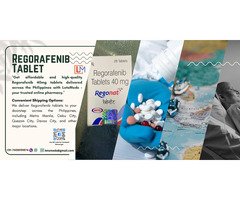 Regorafenib 40mg Tablet Cost Online Philippines