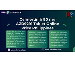 Osimertinib 80 mg Tablet Cost Thailand Philippines