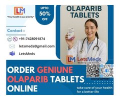 Buy Olaparib at a reasonable price only at LetsMeds