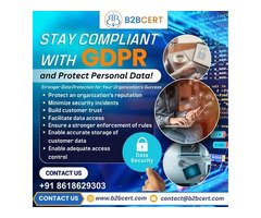 Get GDPR Certified in California with B2BCERT — Protect Data, Build Trust!